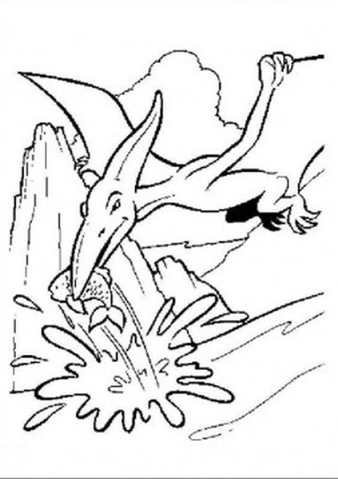 Pterodactyl Colouring Pages 30