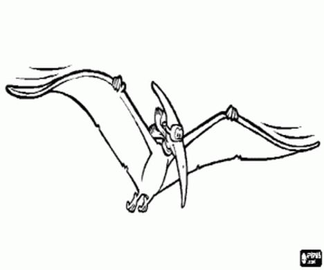 Pterodactyl Colouring Pages 36