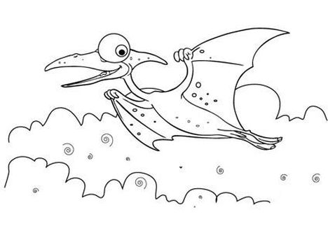 Pterodactyl Colouring Pages 37