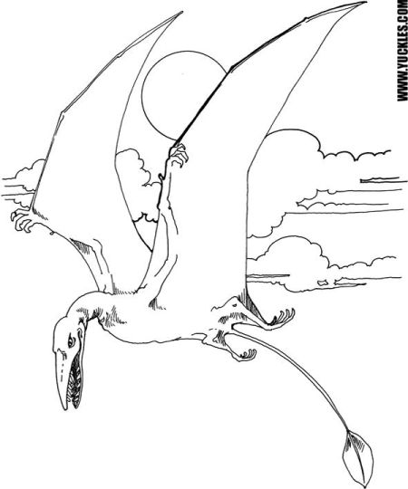 Pterodactyl Colouring Pages 41