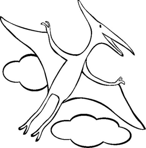 Pterodactyl Colouring Pages 44