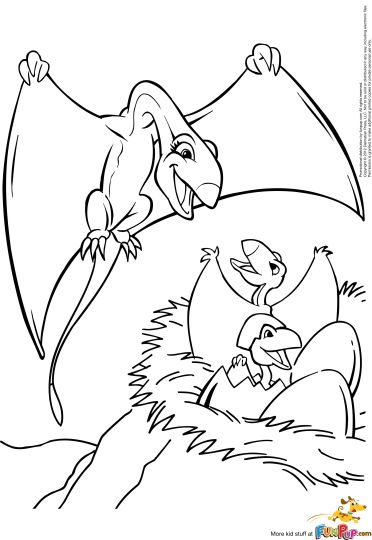 Pterodactyl Colouring Pages 46